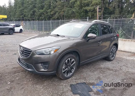 2016 Mazda Cx-5 Grand Touring из США, поврежденный, VIN JM3KE4DY8G0865396